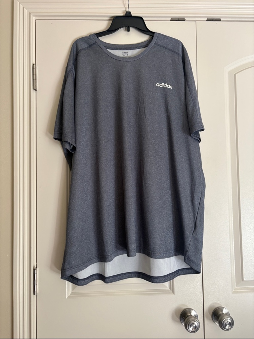 NWOT Adidas Men's Dark Gray Short Sleeve Performance Tee